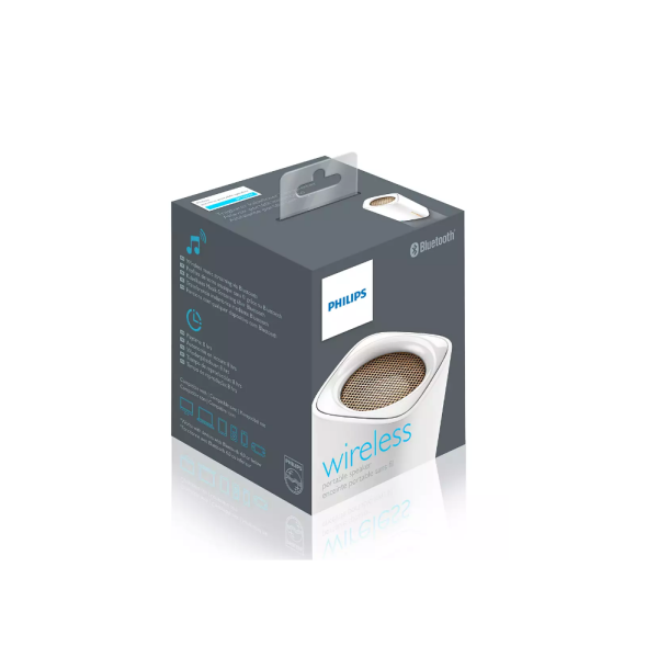 PHILIPS altoparlante wireless portatile BT100W/00