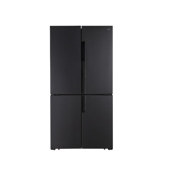 GRF CB91832BX Frigorifero 4 Porte Total NoFrost, Classe energetica A+ Inox nero